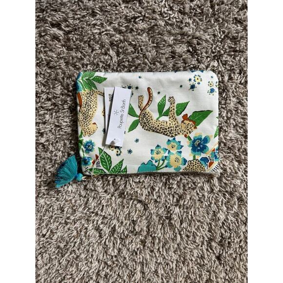 NWT Poupette St. Barth Leopard Jungle Print Travel Set main image 4